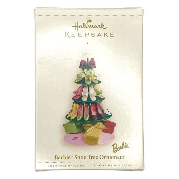 Barbie Shoe Tree Hallmark Ornament 2006 NIB - Picture 7 of 7